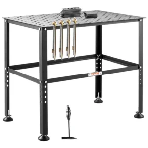 keevituslaud 363 kg kandevõime – Keevituslaud (91,4 x 60,9 cm, 363 kg kandevõime, 16 mm kinnitusavad)