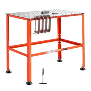 keevituslaud terasest 363 kg – Keevituslaud terasest (91 x 61 cm, 363 kg kandevõime, 16 mm avad)