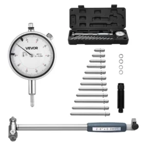 kellindikaatorkomplekt täpne mõõtmine tööstuslik – Kellindikaatorkomplekt (0,03 mm täpsus, 50,8–152,4 mm ulatus)