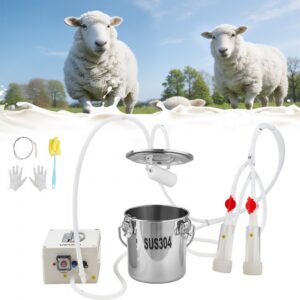 kitsede lüpsimasin 3 L roostevaba – Kitsede Lüpsimasin (3 L, 5200 mAh Aku, 25 W)
