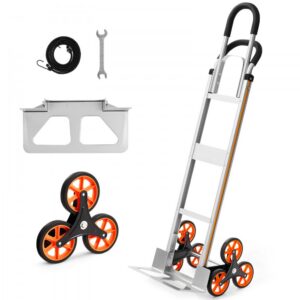 kokkupandav treppidel liikumise käru – Kokkupandav Treppidel Liikumise Käru (150 Kg, Alumiinium, 6 Ratast)