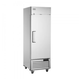 kommertskülmik 570 L 1 uks – Kommertskülmik 570 L, 1 Uks, 3 Riiulit, 4 Ratast, 28.4-8 °C Temp Kontroll