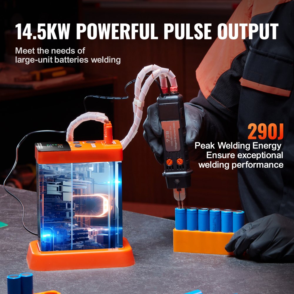 Kondensaatoriga Punktkeevitusseade (14,5 kW, 290 J, 0,1-0,3 mm) – toote pilt 2