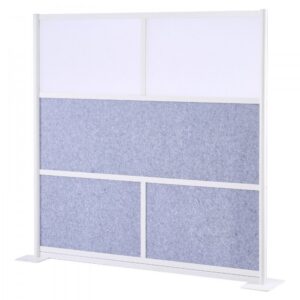 kontori ruumijagaja PET paneelid – Kontori Ruumijagaja (1-Pakk, 177,8×177,8 cm, PET Tööjaama Kabiin Mattakendega)