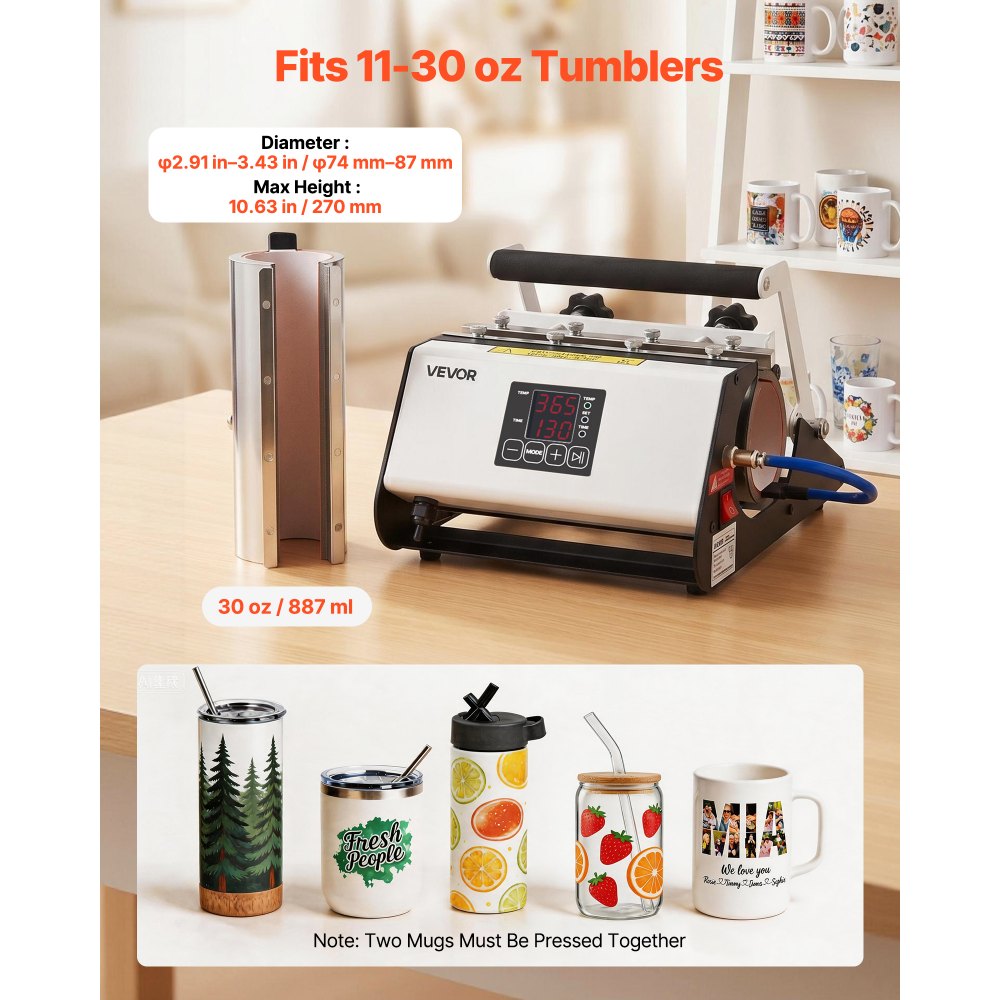 Kruusade Kuumpress (500 W, 0-220 °C, Max 887 ml) – toote pilt 1
