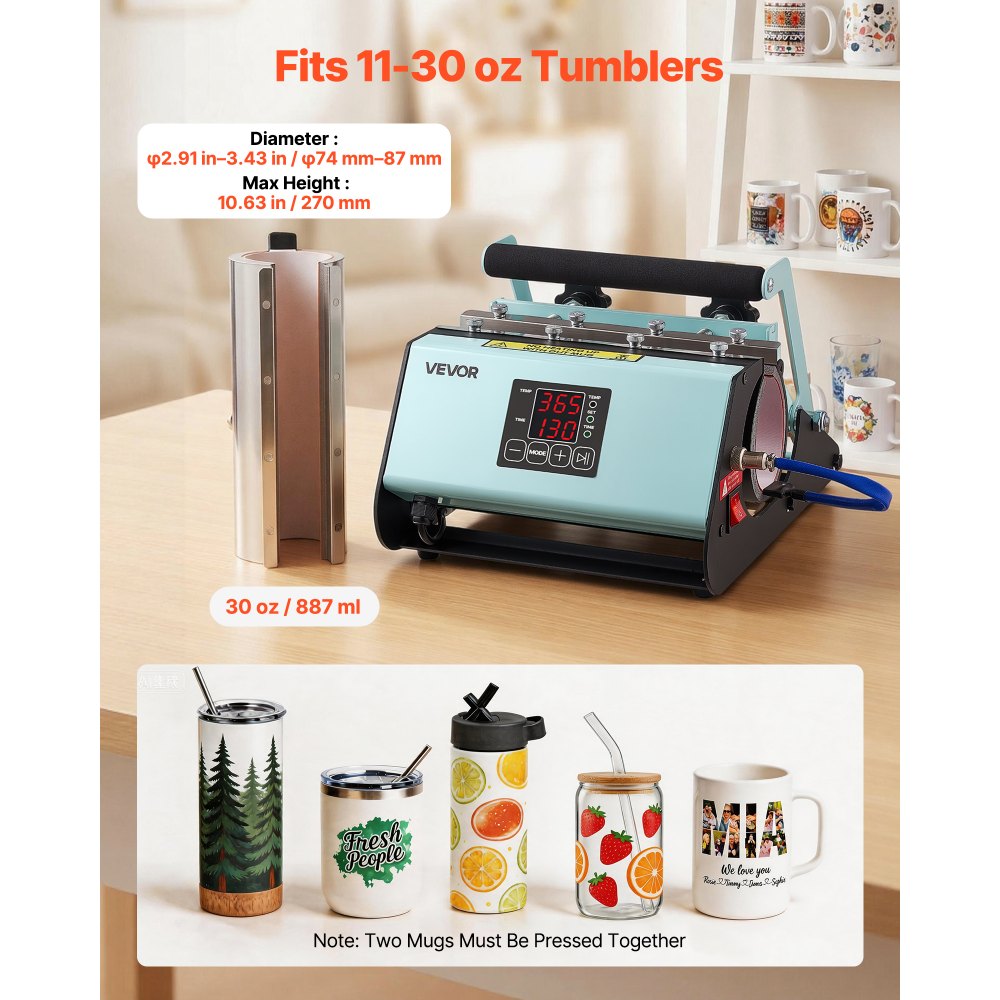 Kruusade Kuumpress (500 W, 0-220 °C, Max 887 ml) – toote pilt 1