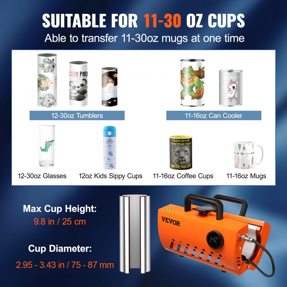 Kruusade Kuumpress (620 W, 11-850 g, 40-210°C) 325-450 ml 887 ml – toote pilt 2