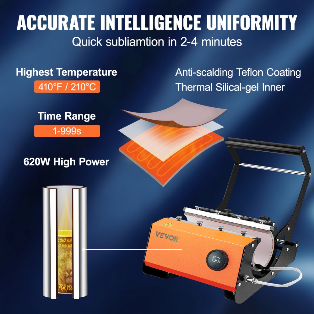 Kruusade Kuumpress (620 W, 11-850 g, 40-210°C) – toote pilt 4