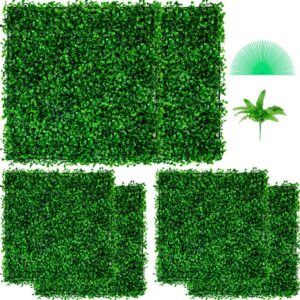 kunstbokspuupaneelid UV kaitsega õue – Kunstbokspuupaneelid UV kaitsega (6 tk, 50,8 x 50,8 cm, 4 cm paksus)