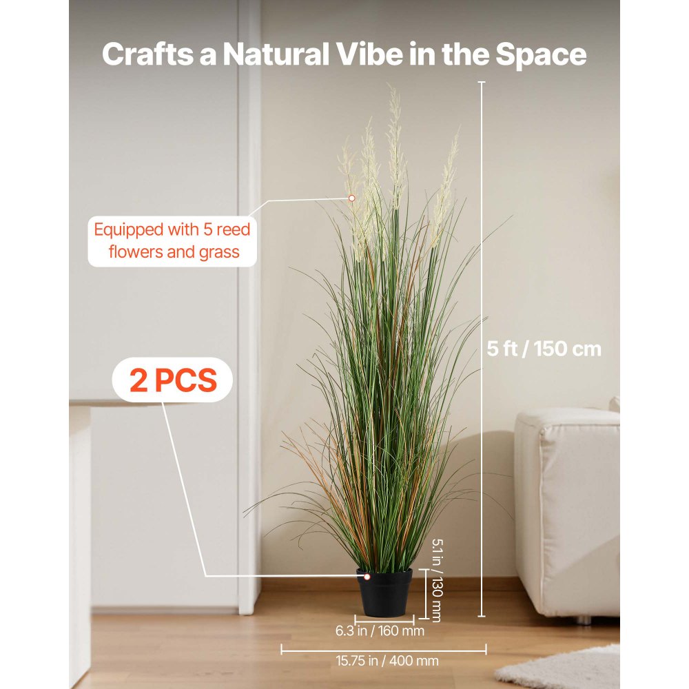 Kunstmurukomplekt Potis (150 cm, 2 Tk, PVC) – toote pilt 1