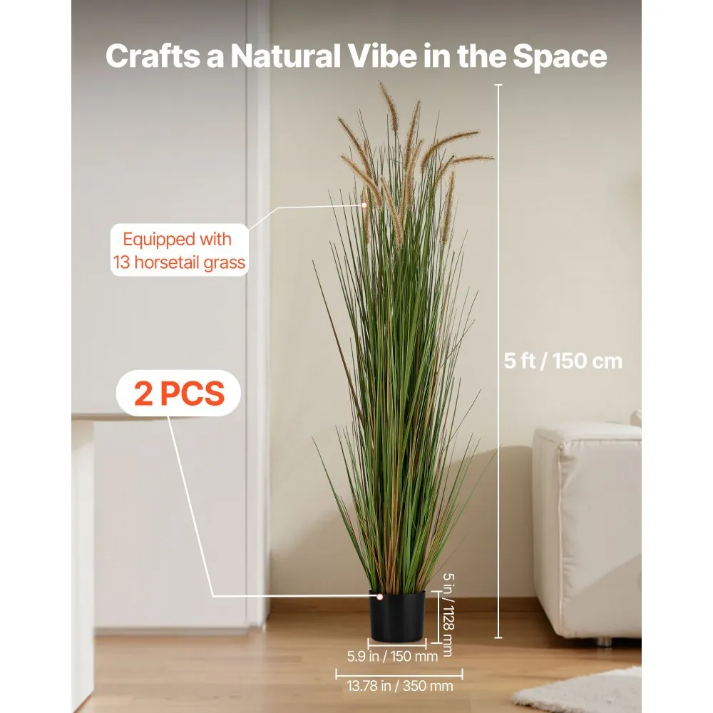 Kunstmurutaime Komplekt (2 Tk, 150 Cm, PVC) – toote pilt 1