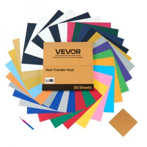kuumpressi vinüülilehtede komplekt PVC – Kuumpressi Vinüülilehtede Komplekt (30 Tk, 30,48 x 30,48 cm, PVC)