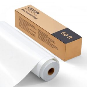 kuumpressi vinüülrull läikiv valge – Kuumpressi Vinüülrull (30,48 x 1524 cm, Läikiv Valge, PVC)