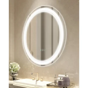 LED vannitoa peegel 60 cm – LED vannitoa peegel (60 cm, esivalgustus ja tagantvalgustus)