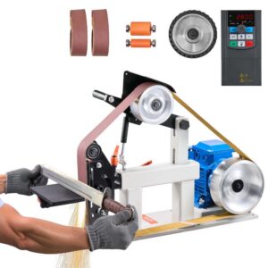 lihvmasin kett lintlihvija 1,5 kW – Lihvmasin koos kett- ja lintlihvijaga (1,5 kW, 2800 p/min, 5,08 x 208,28 cm lint)