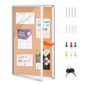 lukustatav teadetetahvel 91x61 cm – Lukustatav Teadetetahvel (91×61 Cm, Alumiiniumraam, Ilmastikukindel)