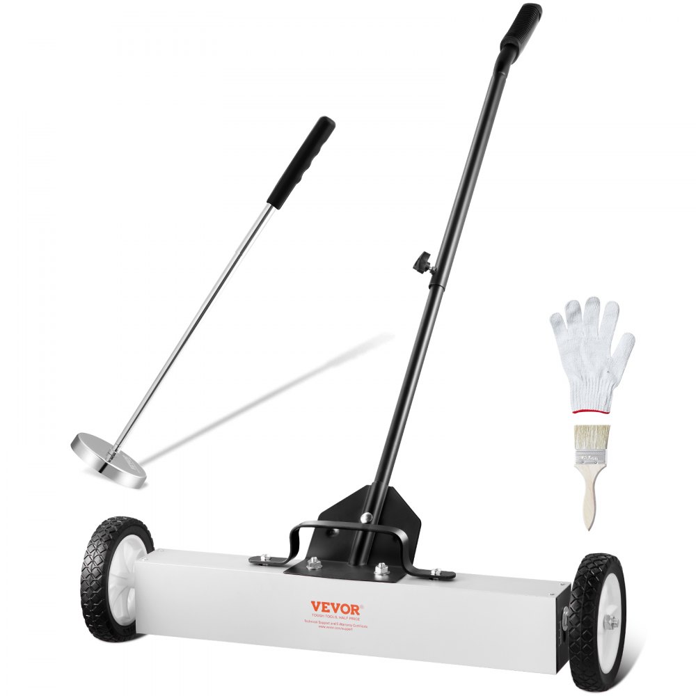 magnetiline koristaja ratastega 60 cm – Magnetiline koristaja ratastega (60 cm, 50 kg kandevõime, reguleeritav käepide)