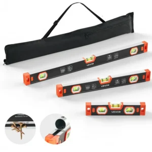 magnetiline loodikomplekt 3 tk – Magnetiline Loodikomplekt (3 Tk, 225/400/600 Mm) Alumiiniumisulamist