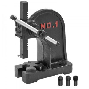 manuaalne võllipress 1 tonn – Manuaalne Võllipress (1 Tonni, 15 cm Käik, 22.5 cm Rammi Pikkus)