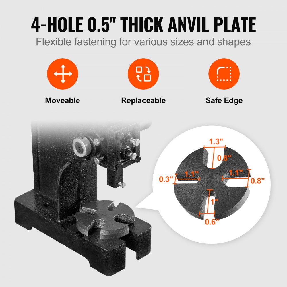 Manuaalne Võllipress (1 Tonni, 15 cm Käik, 22.5 cm Rammi Pikkus) – toote pilt 4