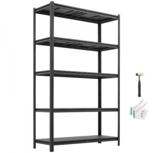 metallist hoiuriiul 5 tasandit – Metallist Hoiuriiul (5 Tasandit, 1360,8 Kg Kandevõime, 123×46,5×196,2 Cm)