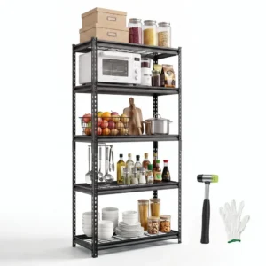 metallist hoiuriiul 5 tasandit – Metallist Hoiuriiul (5 Tasandit, 907,2 Kg Kandevõime, 92,3×41,5×181 Cm)