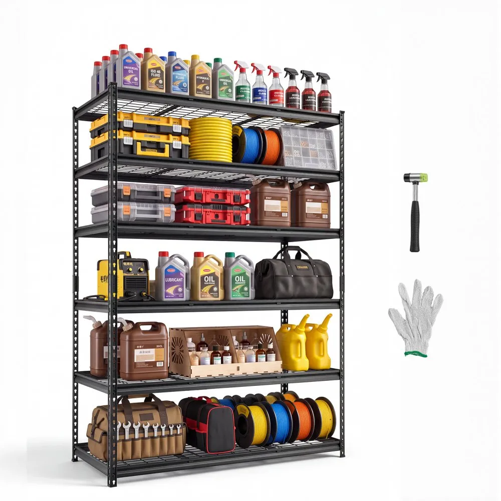 metallist hoiuriiul 6 tasandit – Metallist Hoiuriiul (6 Tasandit, 140 X 61,2 X 195,8 Cm, 1633 Kg)