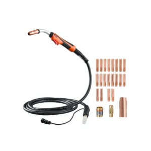 MIG keevituspüstol 250 A – MIG Keevituspüstol (250 A, 4,6 m Kaabel, 0,8-1,1 mm Traat)