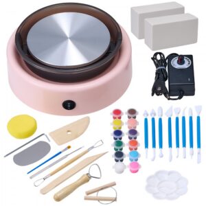 mini keraamiline saviratas lastele – Mini keraamiline saviratas (30W, 158 mm pöördalus, vaikne töö)