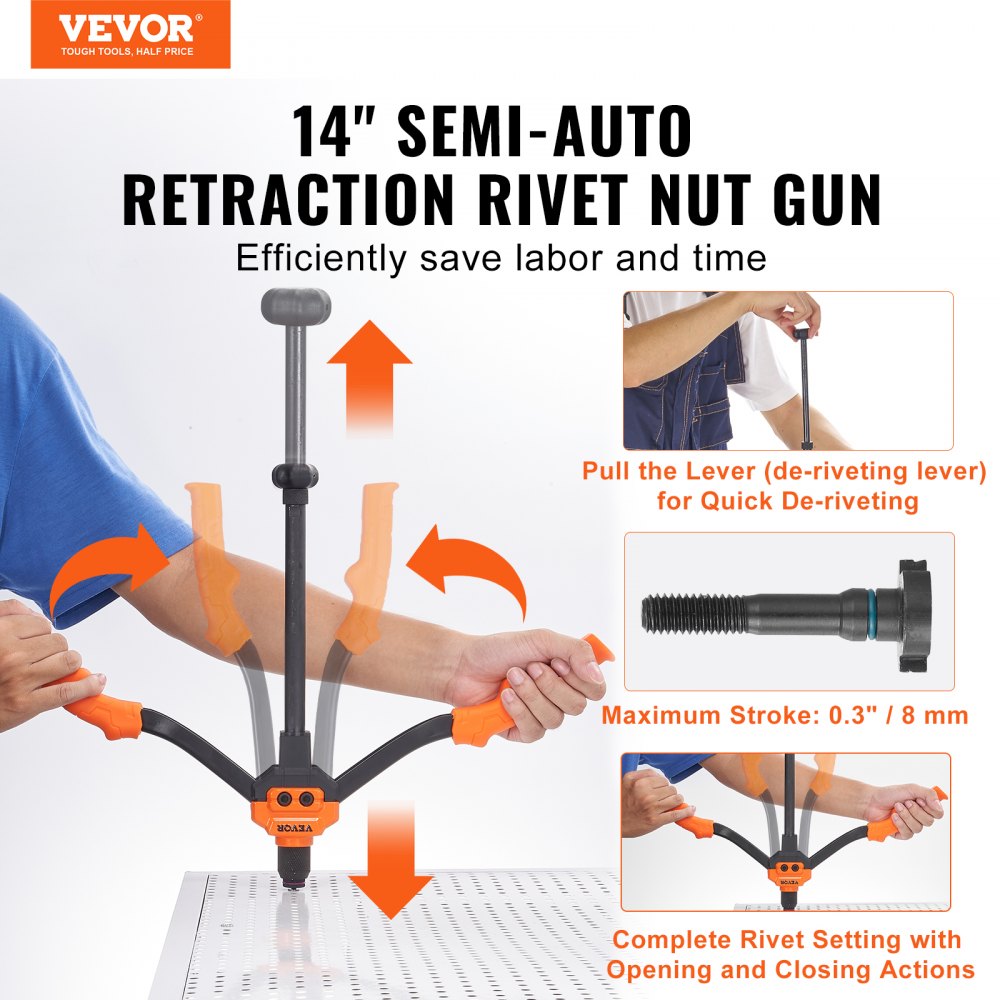 Neetmutrivahend (35,6 Cm, 7 Padrunit, 70 Neetmutrit) – toote pilt 1