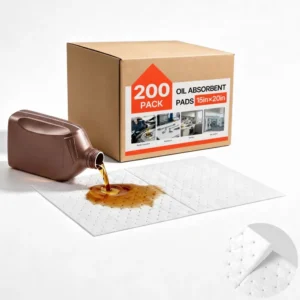õli absorbeerivad matid 38x51 cm – Õli absorbeerivad matid (38×51 cm, 200 tk, keskmise koormusega)