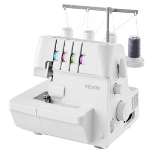 overlock õmblusmasin 2/3/4 niiti – Overlock Õmblusmasin (2/3/4 Niiti, 1200±50 Õmblust Minutis, 91 W)