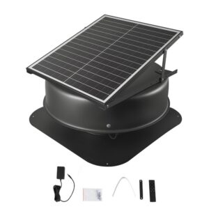 päikeseenergial töötav katuseventilaator – Päikeseenergial Töötav Katuseventilaator (42 W, 2800 m³/h, Harjadeta Mootor)