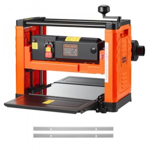 paksusmasin puidutöötlemiseks 1800 W – Paksusmasin, Kahe Teraga, 330 Mm Laiune Töölaud, 1800W 23500 P/Min Mootor