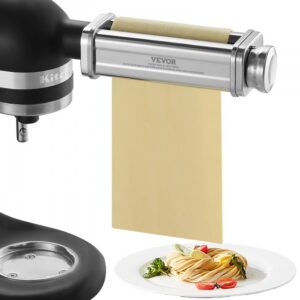 pasta rullik kinnitusega mikserile – Pasta rullik kinnitusega mikserile (8 reguleeritavat paksust, 14 cm laius)