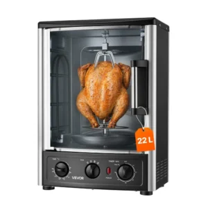 pöördgrilliga vertikaalne ahju 22L – Pöördgrilliga Vertikaalne Ahju (22 L, 1500 W, 0-240 °C)