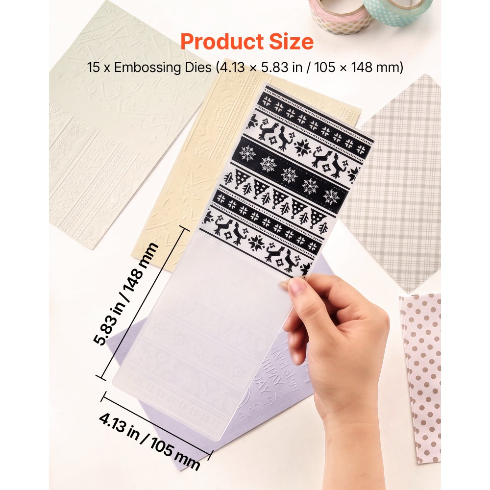 Pressimiskaustad (15 Tk, 105 x 148 Mm, PP Plastik) – toote pilt 2