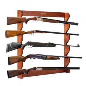 puidust relvariiul 5 relva – Puidust Relvariiul Seinale, Mahutab 5 Vintpüssi, 59,9 kg, Pehmendusega