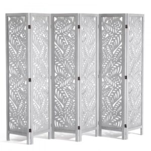 puidust ruumijagaja boho stiil – Puidust ruumijagaja (6 paneeli, 170 cm kõrgus, boho stiil)