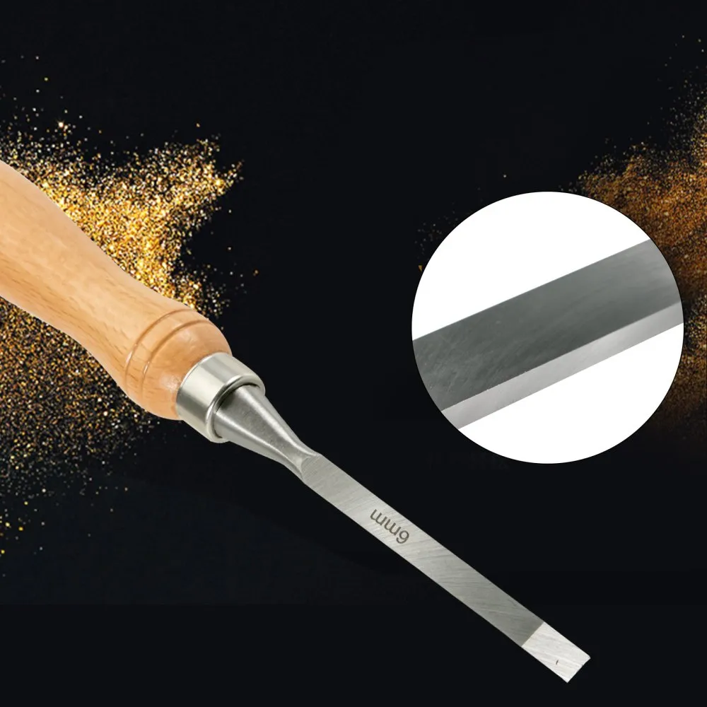 Puidutreipingid (12-osaline Komplekt, 95 Mm Terad, Puidust Tööriistakast) – toote pilt 1