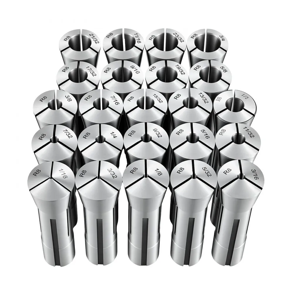 R8 padrunite komplekt 23 tk – R8 Padrunite Komplekt (1,6-19 Mm, 23 Tk, Legeerteras)