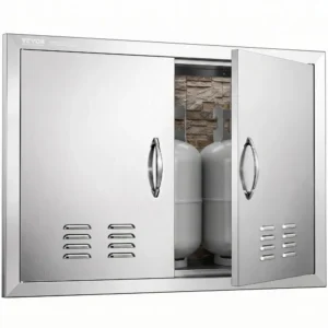 roostevabast terasest ligipääsuuks – Roostevabast Terasest Ligipääsuuks (76x53 cm, Topeltuks, Ventilatsioon)
