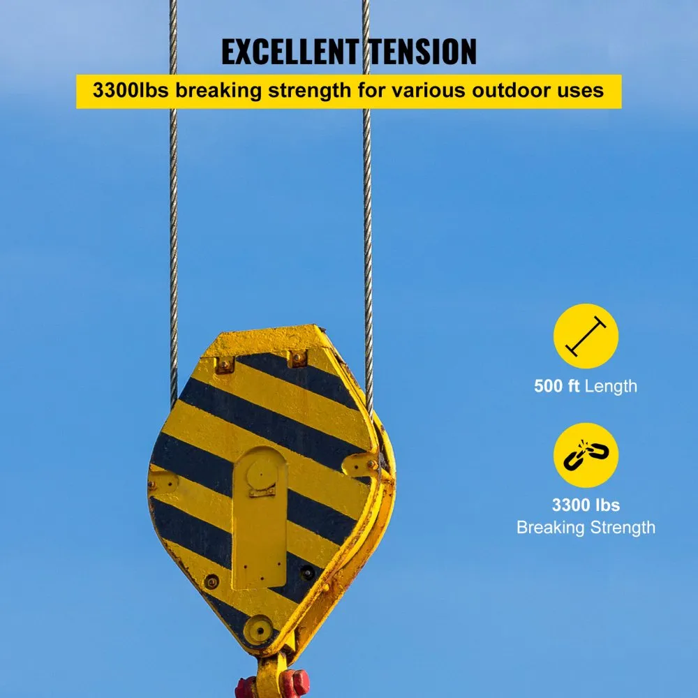 Roostevabast Terasest Tross (152,4 m, 4 mm, 1x19 Konstruktsioon) – toote pilt 2