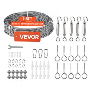 roostevabast terasest trossikomplekt 2 mm – Roostevabast Terasest Trossikomplekt (2 Mm, 35,1 M, 2 Kn)