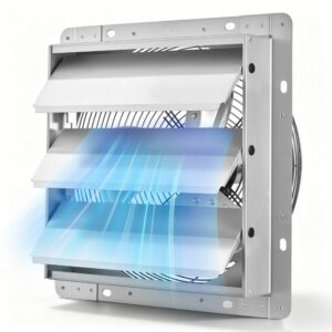 seinale paigaldatav väljatõmbeventilaator – Seinale paigaldatav väljatõmbeventilaator (312 mm, 1250 CFM, automaatsed luugid)