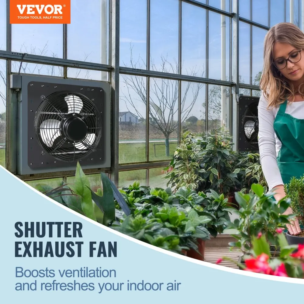 Seinapealne ventilatsiooni- ja jahutusventilaator (356 mm, 1024 m³/h, EC-mootor) – toote pilt 1