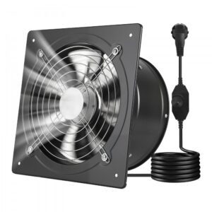 seinapealne ventilatsiooniventilaator 25,4 cm – Seinapealne Ventilatsiooniventilaator (25,4 Cm, 1679 M³/H, 50 W)