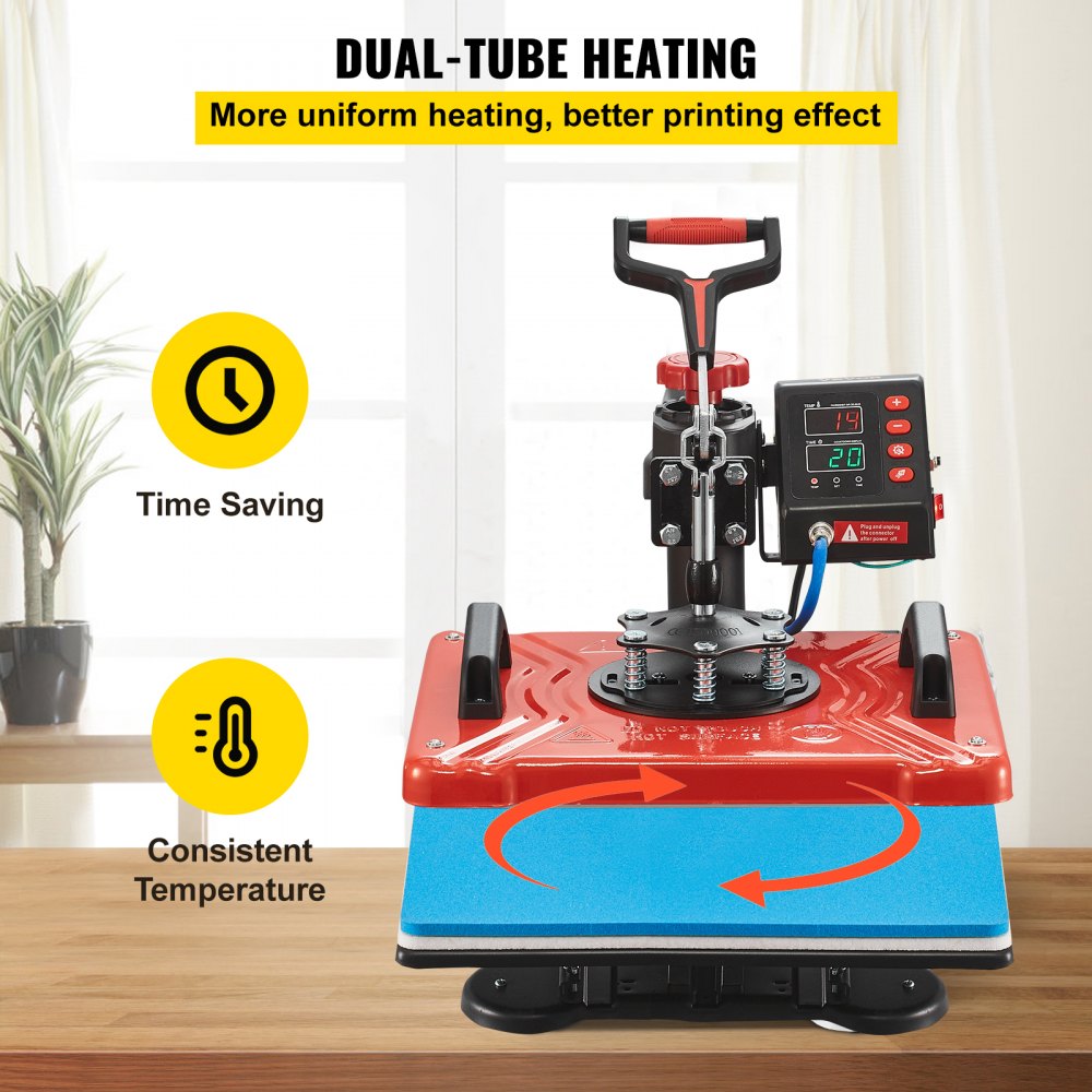 Sublimatsioon Kuumpress (1000 W, 38 x 30 cm, 360° Pöörlev) – toote pilt 3