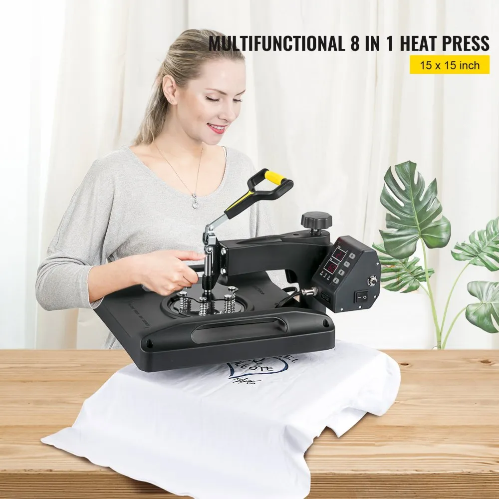 Sublimatsioon Kuumpress (1000 W, 38 x 38 Cm, 360° Pöörlev) – toote pilt 1