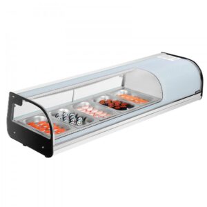 sushi vitriinkülmik 52 L – Sushi Vitriinkülmik (52 L, Kumer Klaas, LED Valgustus)